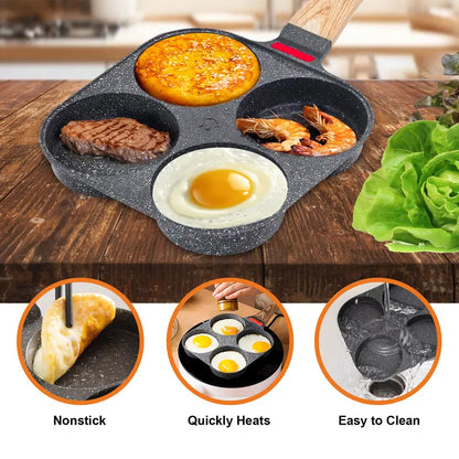 🍳 4-in-1 Nonstick Breakfast Frying Pan