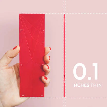 🥄 6-in-2 Folding Measuring Spoons – Magnetic, Space-Saving & Made for Dry and Liquid Ingredients