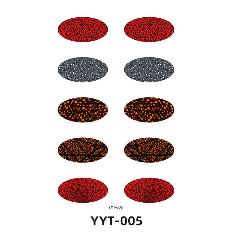 ✨ 5-Pair Pre-Designed Eyeshadow Transfer Stickers – Complete Eye Looks in Seconds