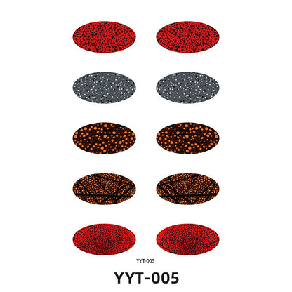 ✨ 5-Pair Pre-Designed Eyeshadow Transfer Stickers – Complete Eye Looks in Seconds