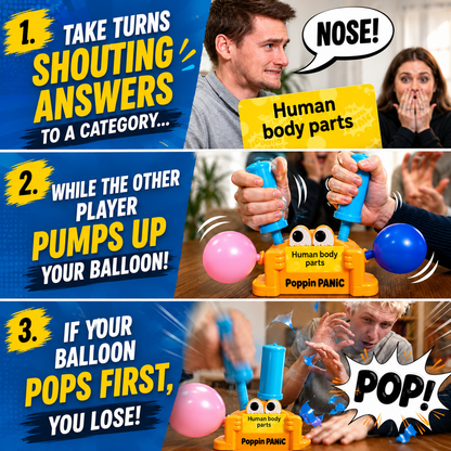 🎈 Poppin' Panic Balloon Party Game | Hilarious Family Game Night Fun