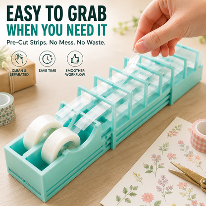 ✂️ Quick-Cut Tape Strip Maker – Prepare Multiple Strips in Seconds