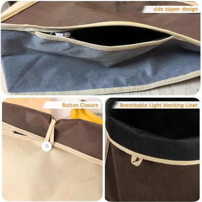 🥔 Keep-Fresh Potato & Onion Storage Bag – Breathable, Light-Blocking & Reusable