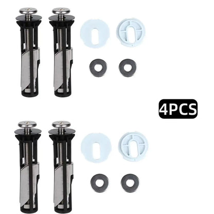 🚽 2-Pack Universal Toilet Seat Fix Kit – Stop The Wobble Fast