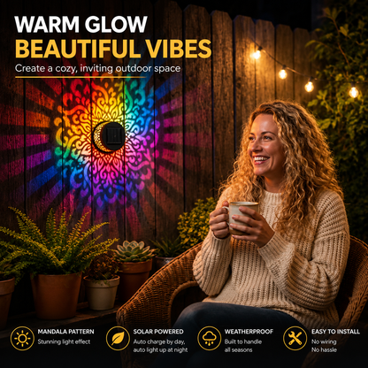 2026 New Solar Mandala Lights