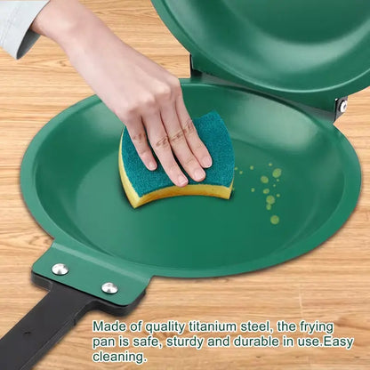 🥞 Double-Sided Nonstick Flip Pan – Easy Pancakes, Eggs & Omelets