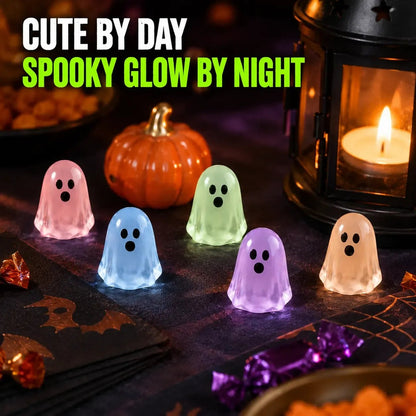 👻 LIMITED DEAL | Mini Glow Ghost Decorations – Cute by Day, Spooky & Glowing After Dark