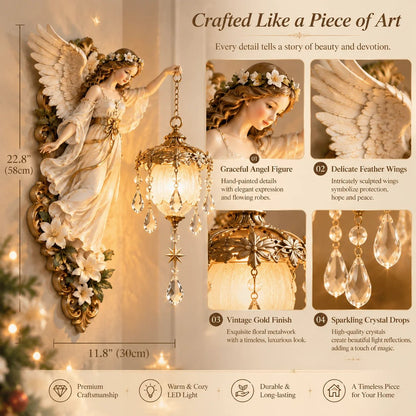 🔥Guardian Angel Crystal Light - A Guardian Angel For Your Home🪽