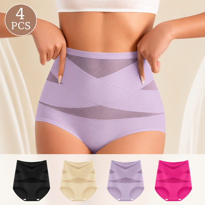 👖High-Waisted Tummy Control Shaping Briefs | Everyday Smoothing Underwear✨