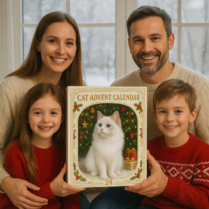 🐱 2026 Cat Advent Calendar – 24 Cat Charms & Holiday Ornaments 🎄