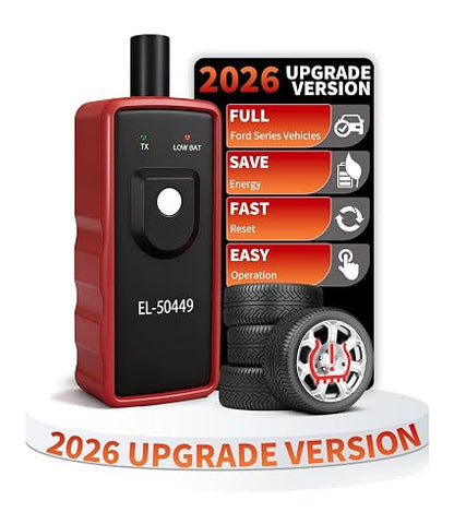 2-in-1 TPMS Relearn Reset Tool - GM & Ford Tire Sensor Activator
