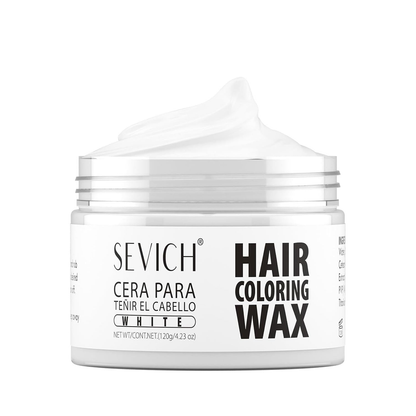 🌈 Temporary Hair Color Styling Wax | Washable Color & Strong Hold for Parties, Festivals and Cosplay