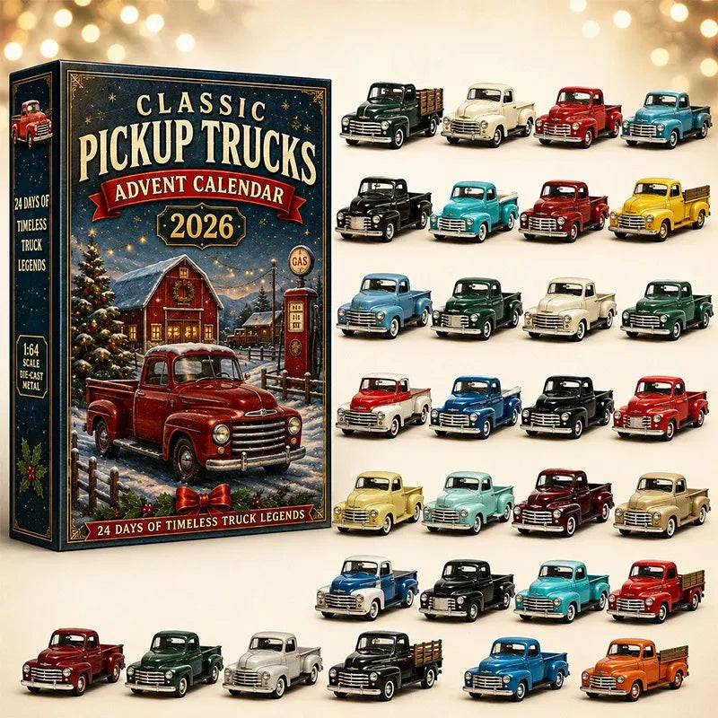 🔥😍 2026 Vehicle Advent Calendar Collection – 24 Days of Classic Machines, Trucks & Military Legends 🚜🎄