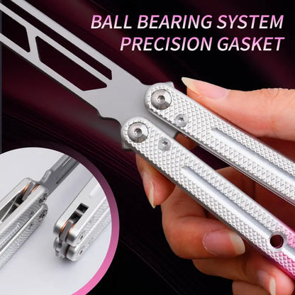 SEA MONSTER CLONE Balisong, Foldable Lightweight Aluminum Alloy Handle