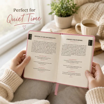 365 Daily Devotional Journal for Women 🤍 | A Moment With God Every Day