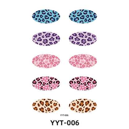 ✨ 5-Pair Pre-Designed Eyeshadow Transfer Stickers – Complete Eye Looks in Seconds