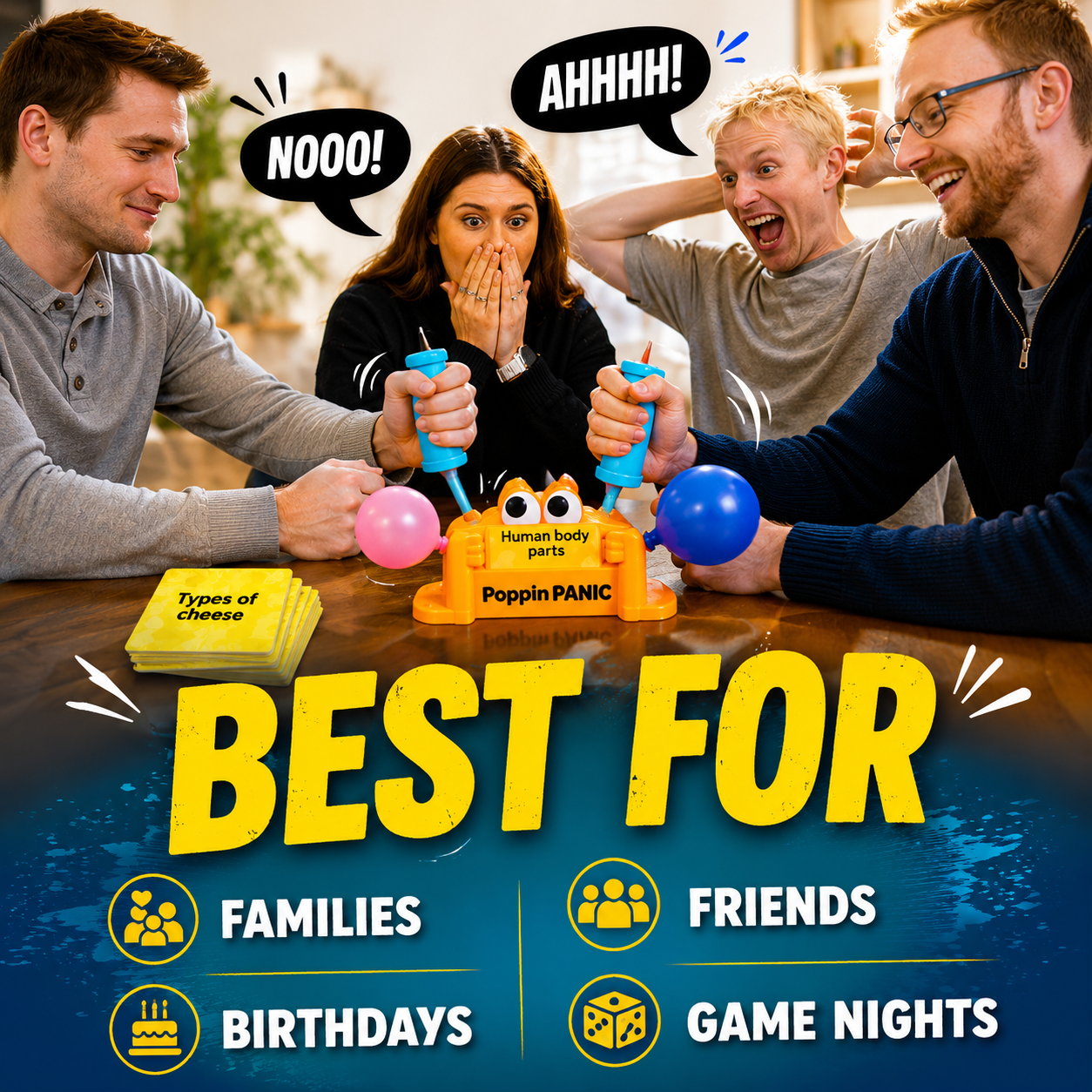🎈 Poppin' Panic Balloon Party Game | Hilarious Family Game Night Fun