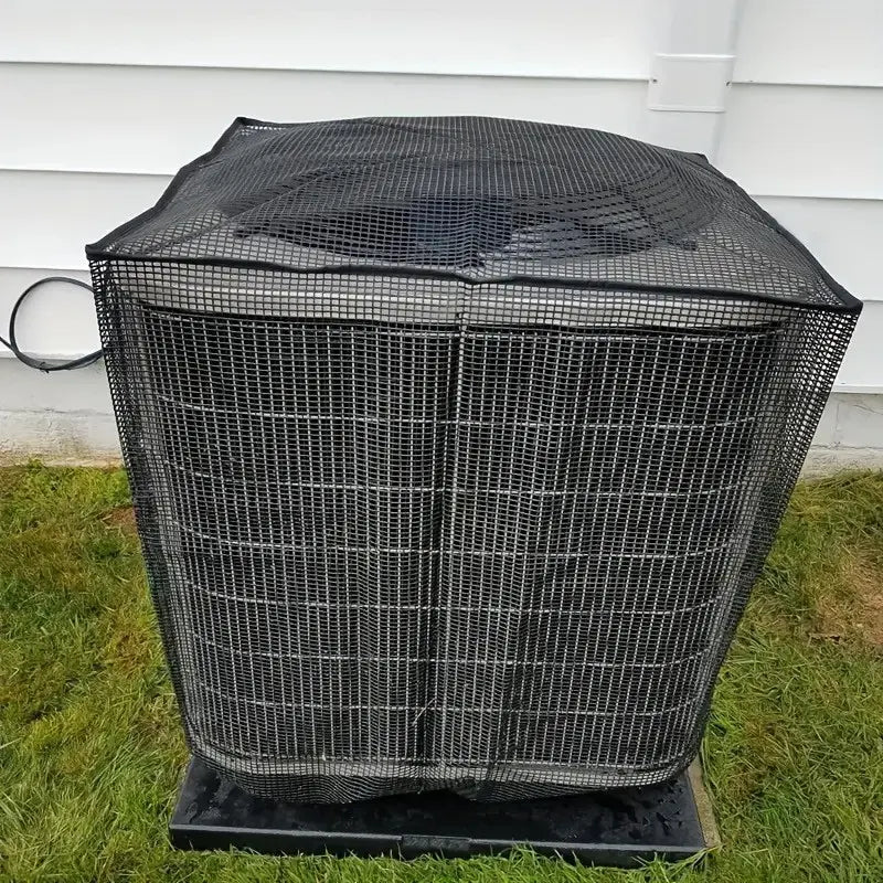 🌿 Breathable Outdoor AC Mesh Cover – Dust & Debris Protection