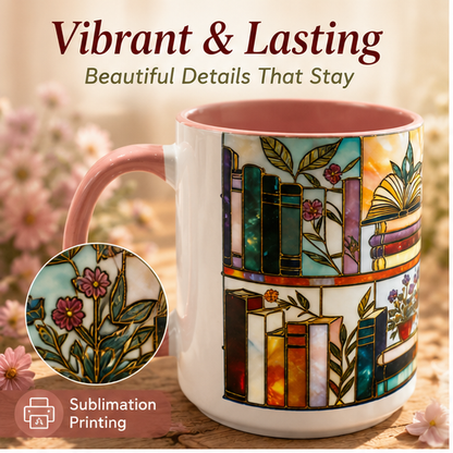 ☕Colorful Flower Mug , Creative Ceramic Gift for Mom Friend Office