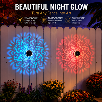 2026 New Solar Mandala Lights