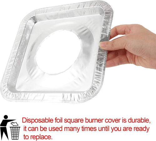 🔥 20-Pack Disposable Stove Burner Protectors – Less Mess, Less Scrubbing