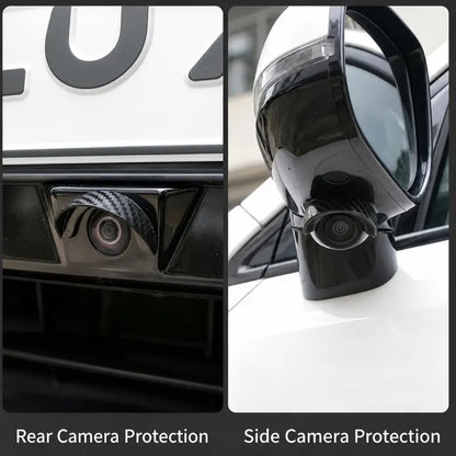 🌧️ 4PCS Car Backup Camera Rain Shield – Clearer Rear View in Rain