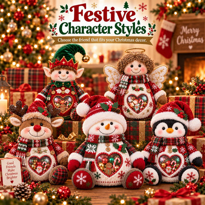 🎅 🎄 Christmas Character Refillable Treat Holder(📦Buy 2 Free Shipping)