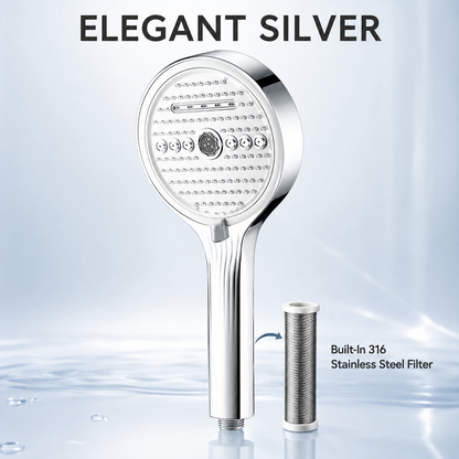 🚿 50% OFF 6-Mode High-Pressure Handheld Shower Head – Spa-Like Comfort at Home