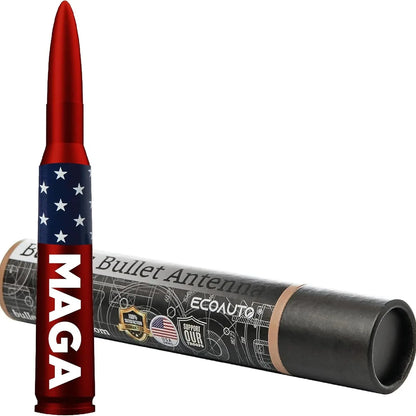 🔥 50% OFF | Universal 50 Cal Bullet Antenna | 9 Adapters Included | Fits Most Vehicles