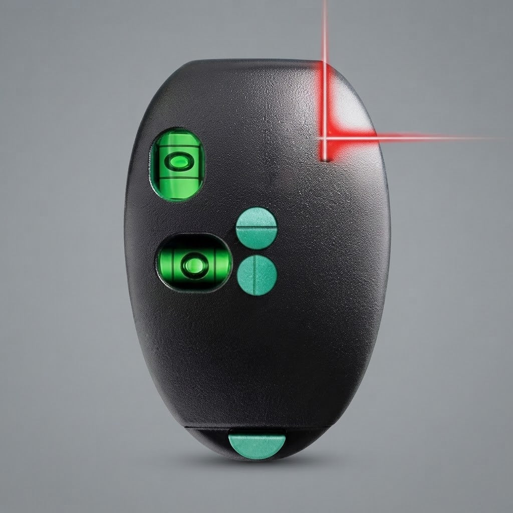📐90-Degree Electronic Red-Beam Layout Tool – Suitable for Construction and Tile Laying