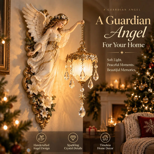 🔥Guardian Angel Crystal Light - A Guardian Angel For Your Home🪽