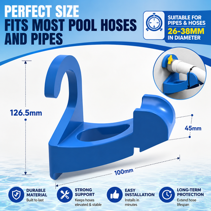 🏊 Pool Hose Support Holder for Above Ground Pools – Prevent Sagging & Extend Hose Life