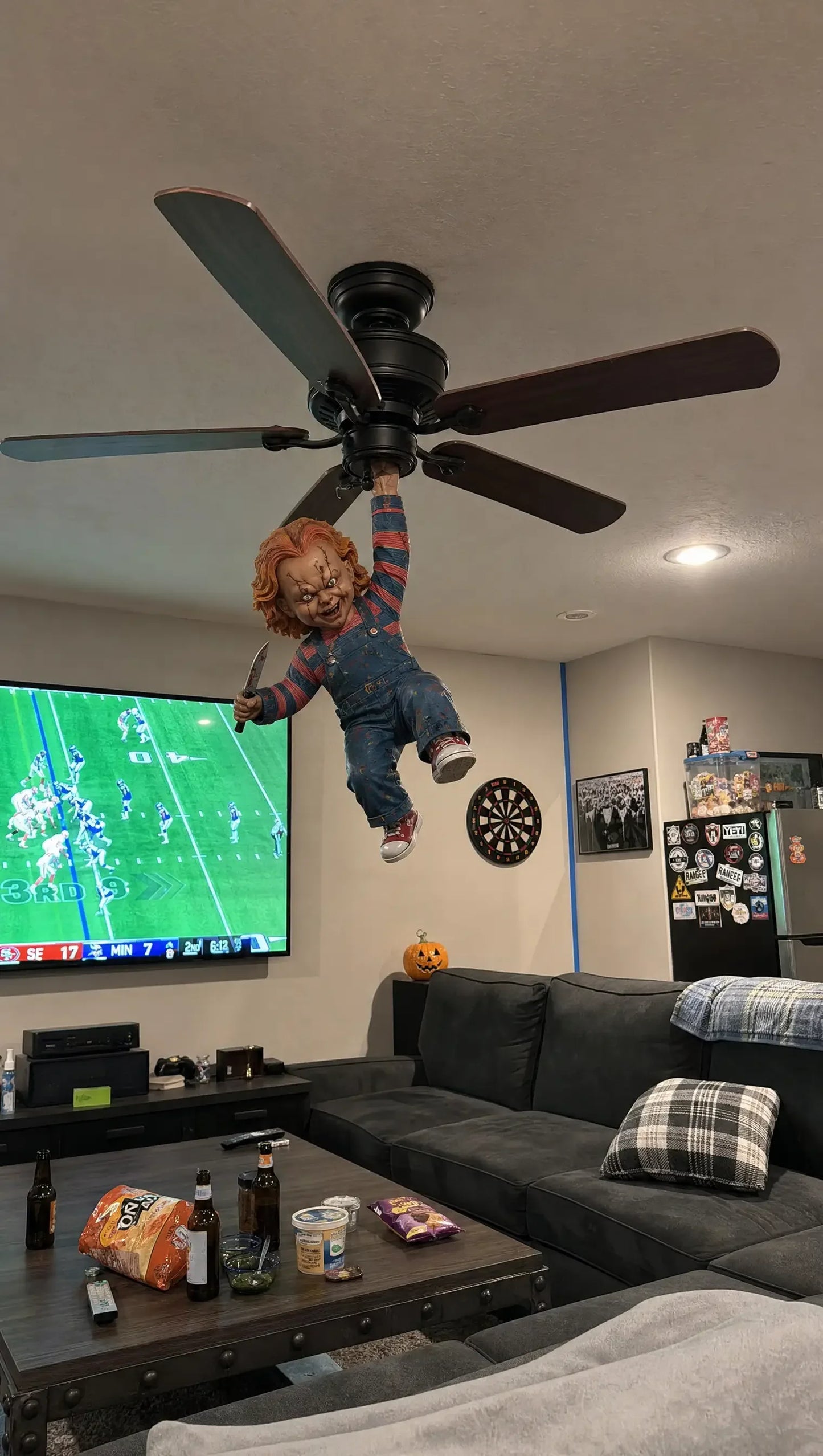 🔥 Limited Halloween Sale – Turn Your Ceiling Fan Into A Spooky Horror Decoration