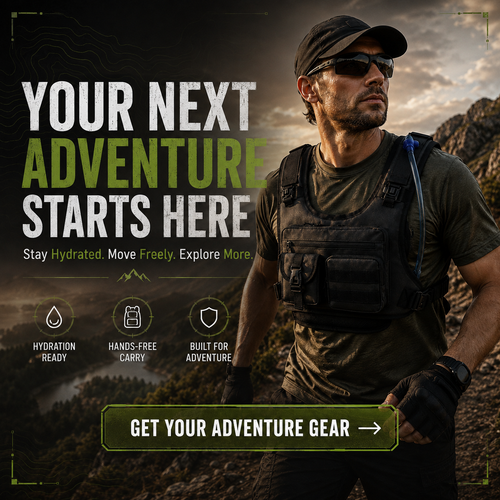 Tactical Chest Bag – Compact EDC Sling Pack Built For Outdoor Adventures