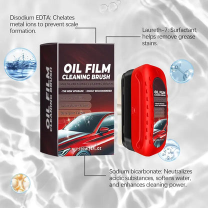 🚗 **Windshield Oil Film Remover Brush – Clearer Glass, Safer Drive**