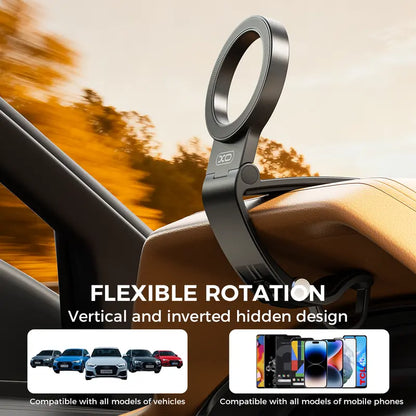🚗 Magnetic Car Phone Mount – Strong Hold, 95° Adjustable Hands-Free Dashboard Holder