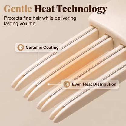 ✨ Instant Root Lift Volumizer Clip – Heated Hair Volume Styler for Fuller, Bouncy Hair