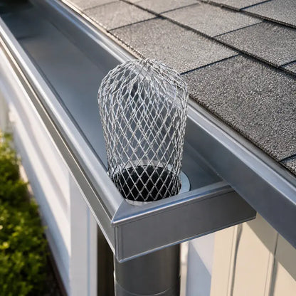 🍂 FALL FAVORITE | Expandable Gutter Leaf Strainer – Helps Block Leaves, Pine Needles & Roof Debris
