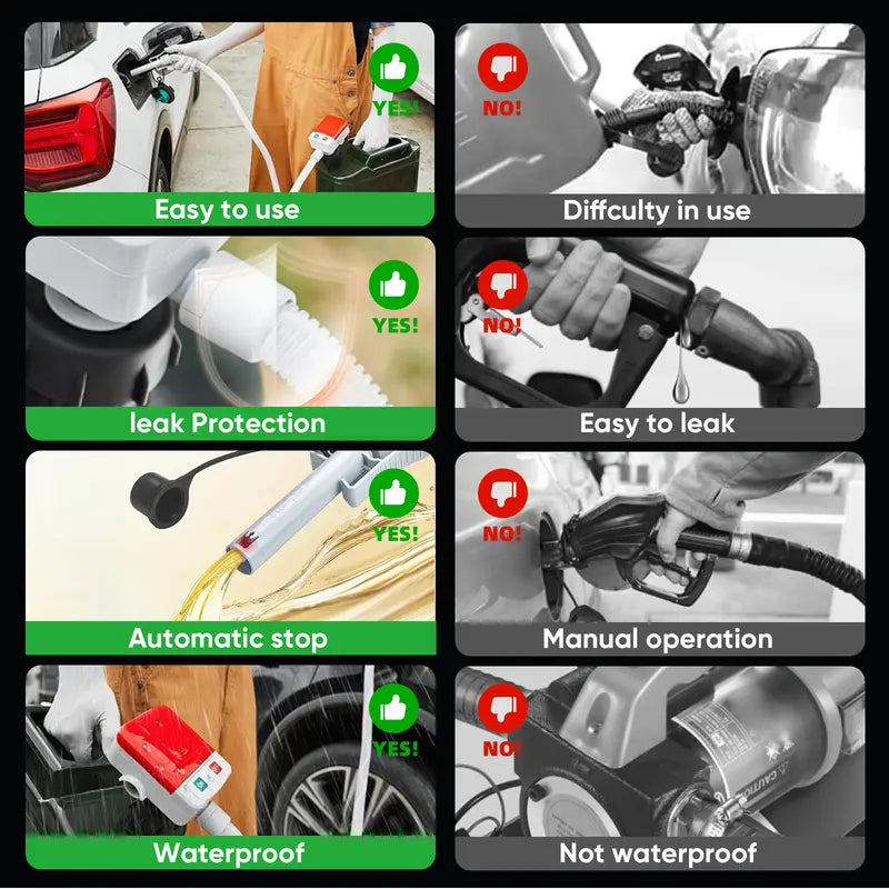 ⚡ Automatic-Stop Electric Liquid Transfer Pump – Fast, Clean & Spill-Free