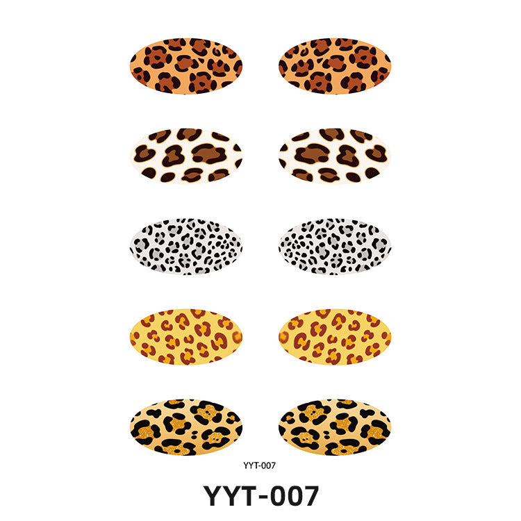 ✨ 5-Pair Pre-Designed Eyeshadow Transfer Stickers – Complete Eye Looks in Seconds