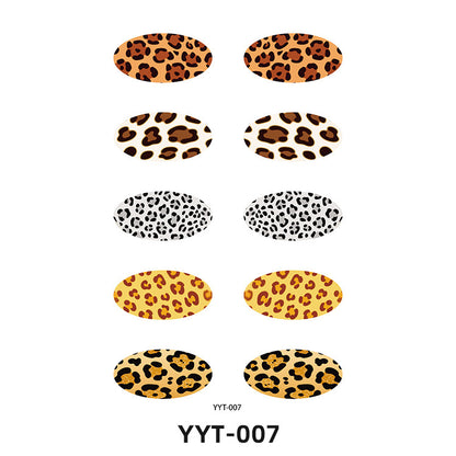 ✨ 5-Pair Pre-Designed Eyeshadow Transfer Stickers – Complete Eye Looks in Seconds