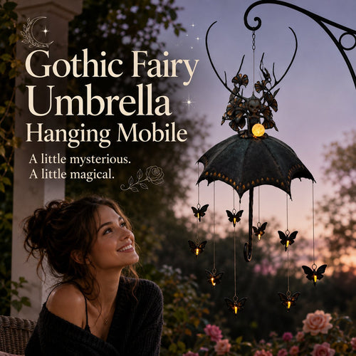 🦋Gothic Fairy Umbrella Hanging Mobile