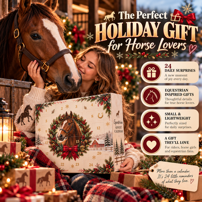 🐴 24-Day Equestrian Advent Calendar – Daily Mini Surprises for Horse Lovers