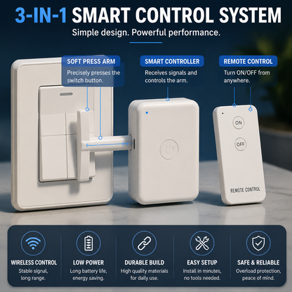💡 Smart Switch Bot | Automatic Light Switch Controller😴