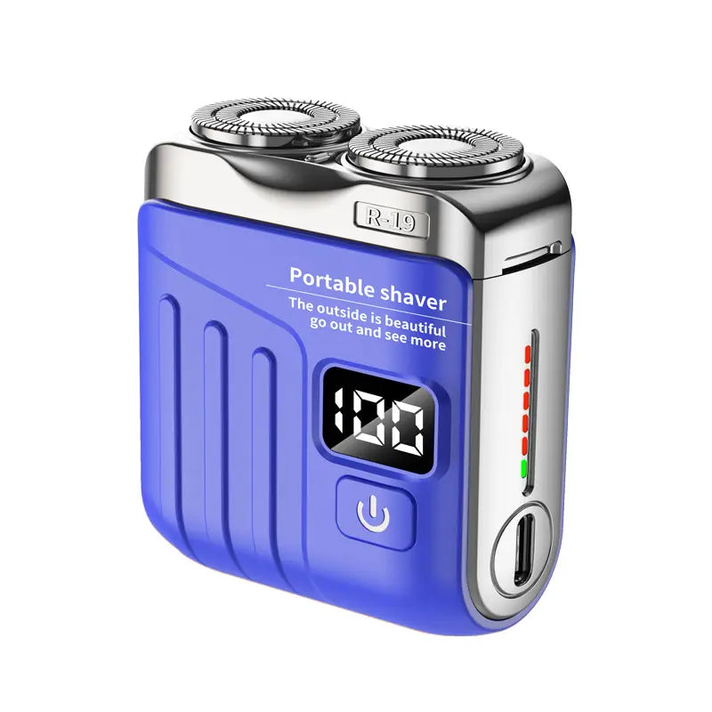 🧲Mini Pocket Electric Shaver – Fast USB Rechargeable Portable Razor for Men