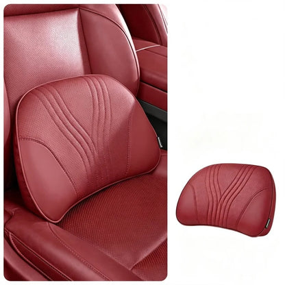 💯Premium Car Seat Headrest & Lumbar Support Cushion