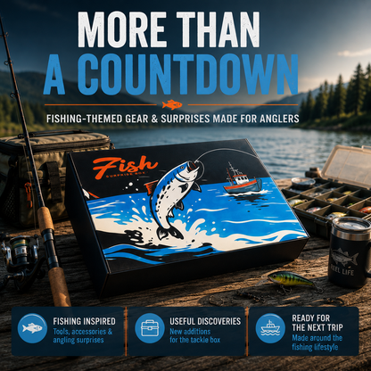 🎣 Fishing Advent Calendar – 24 Days of Fishing Tool Surprises