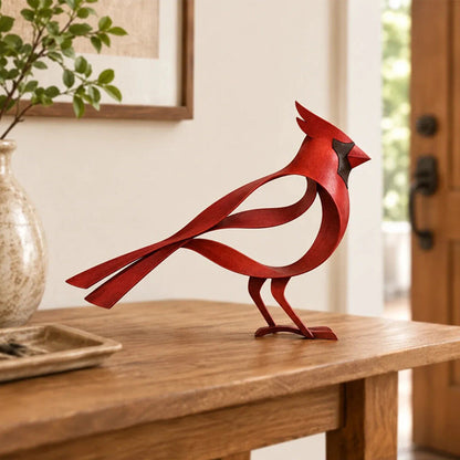 🕊️Elegant and minimalist metal bird sculpture -- Fleeting Moments of Lightness in the Natural World！