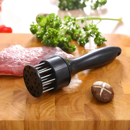 🥩 21-Pin Meat Tenderizer – Quick Marinade & Juicier Steak Prep