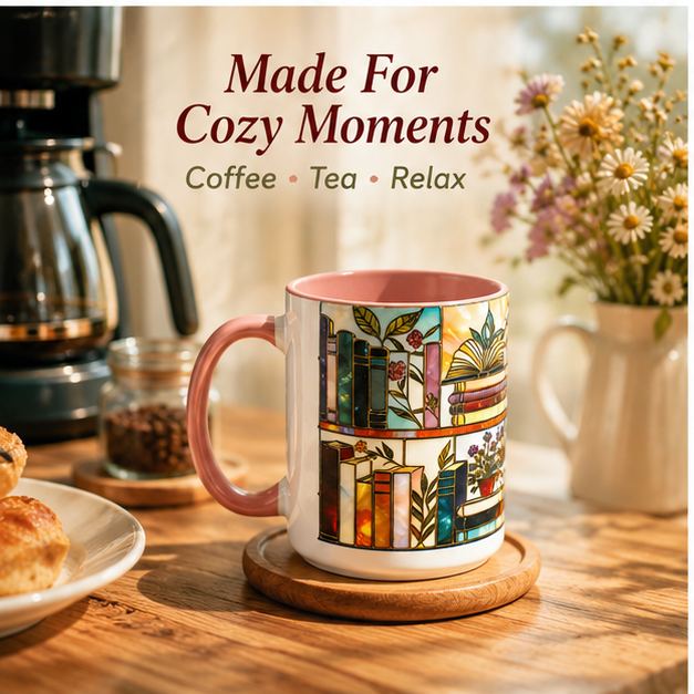 ☕Colorful Flower Mug , Creative Ceramic Gift for Mom Friend Office